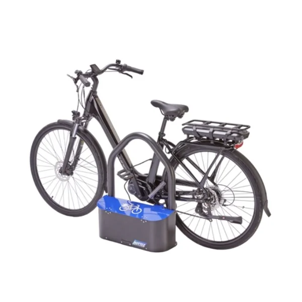 Borne de stationnement et recharge sécurisée pour vélo électrique - MOTTEZ