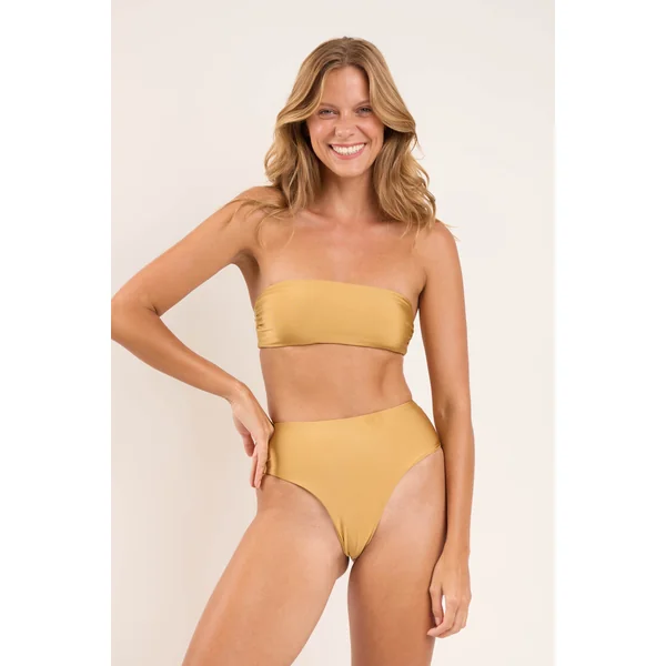 Bottom Fluity-Dourado Hotpants