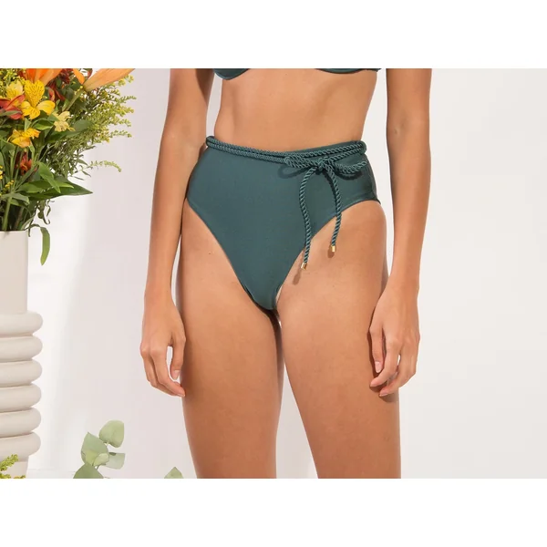 Bottom Palace Belted-High-Waist