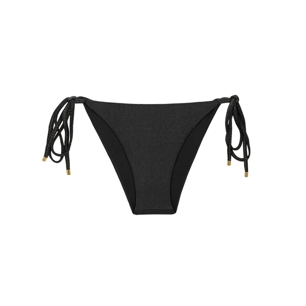 Bottom Shimmer-Black Lacinho