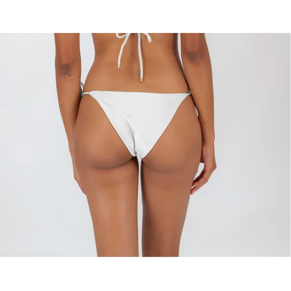 Bottom Shimmer-White Ibiza-Rope