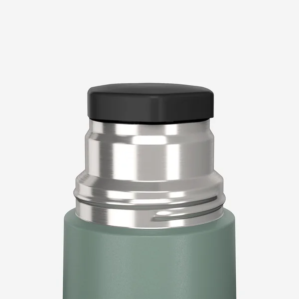 Bouteille isotherme inox 0,7L avec gobelet pour la randonnée - vert