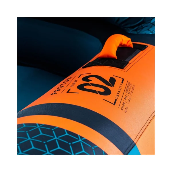 BOUÉE TRACTÉE JOBE PROTON 2 PERSONNE BLEU/ORANGE