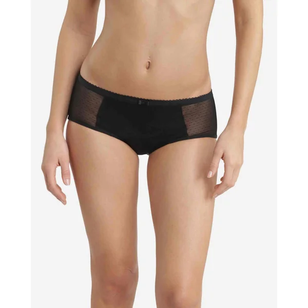 Boxer menstruel bio flux moyen Noir