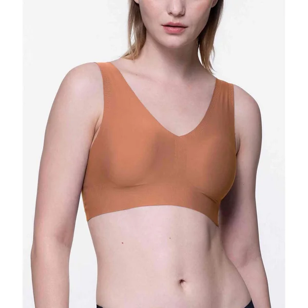 Bralette à coques fines sans armatures Bretelles Larges