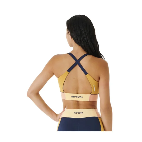 Brassière Femme Rip curl MIRAGE ALOE BLEU MARINE