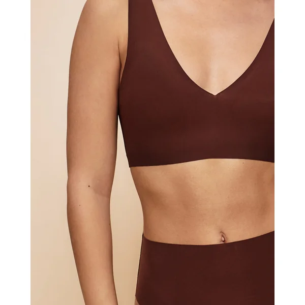 Brassière microfibre seamless