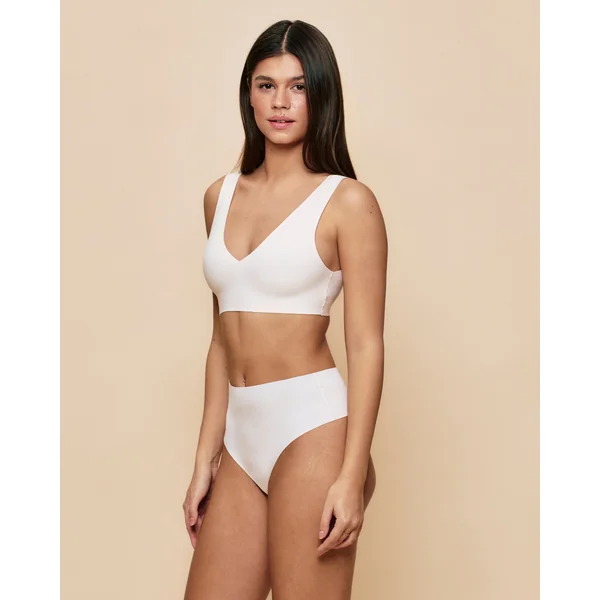 Brassière microfibre seamless