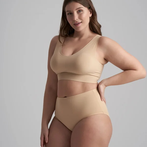 Brassière sans armatures invisible