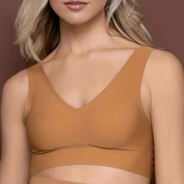 Brassière sans armatures invisible