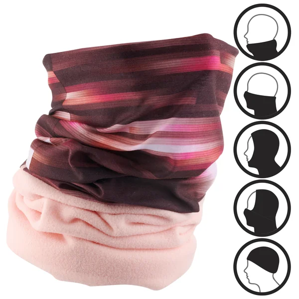 Cache cou de ski adulte, HUG 500 rose