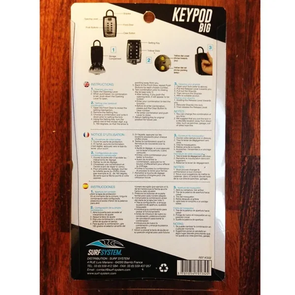 Cadenas surf system keypod big