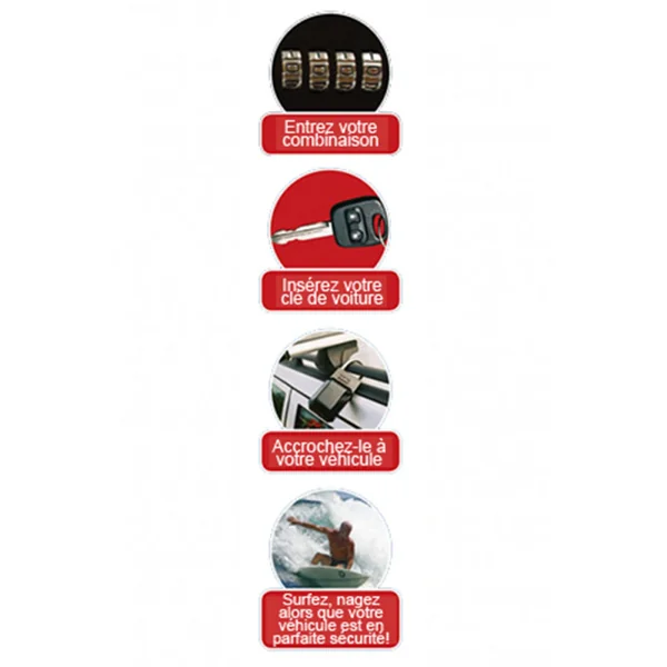 CADENAS SURF SYSTEM MAXI LOCK