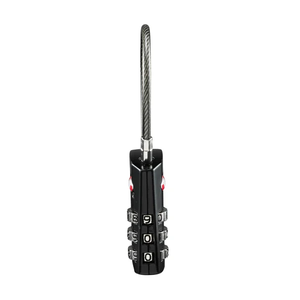 Cadenas à code de voyage câble, Travel TSA noir