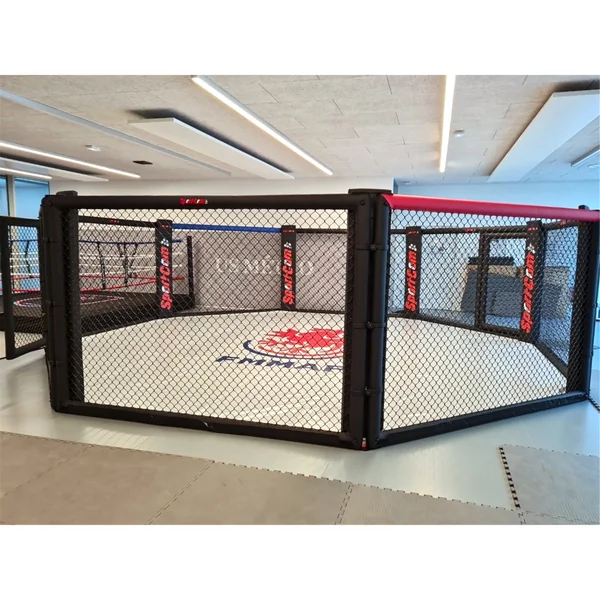 Cage de MMA au sol 4m Sportcom