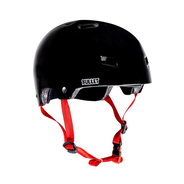 Casque BULLET x SANTA CRUZ Eyeball Youth 49-54cm Gloss Black OSFA