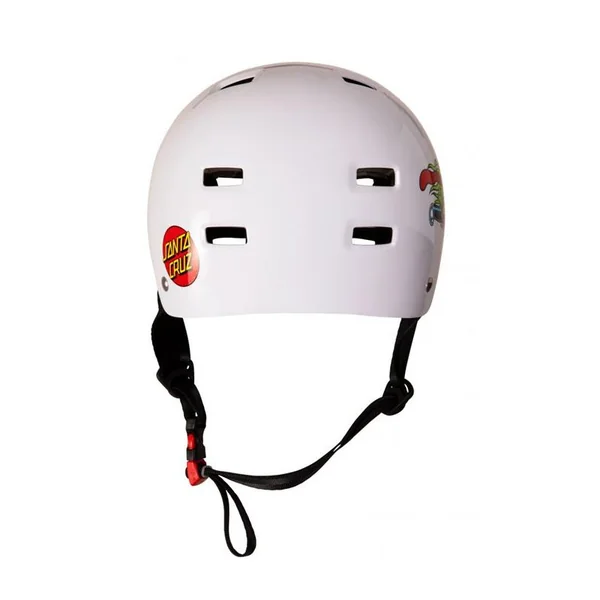 Casque BULLET x SANTA CRUZ Slasher Youth 49-54cm Gloss White OSFA