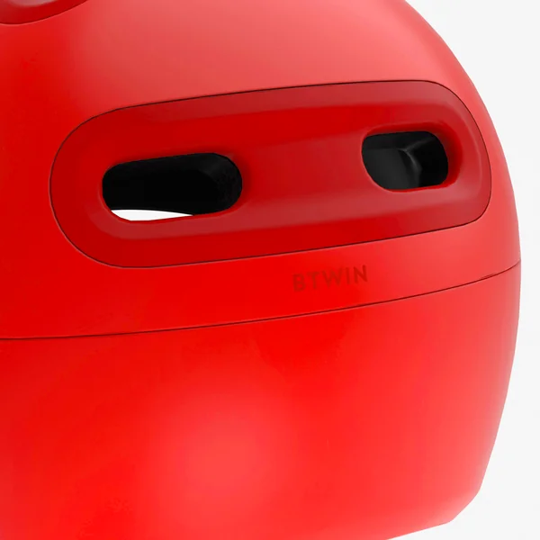 Casque velo enfant 47-55 cm, play 500 rouge