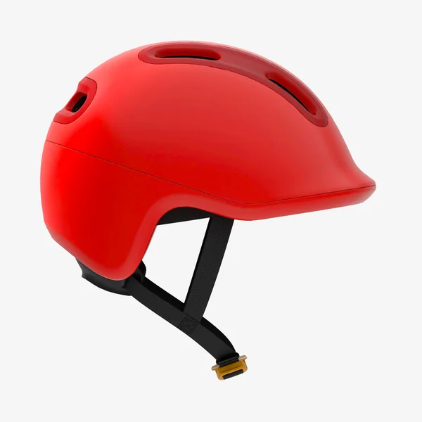 Casque velo enfant 47-55 cm, play 500 rouge