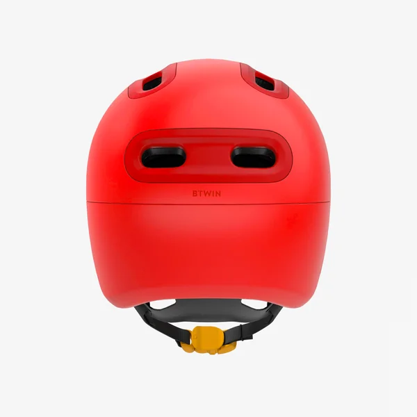 Casque velo enfant 47-55 cm, play 500 rouge