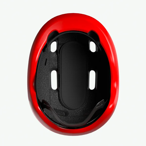 Casque velo enfant 47-55 cm, play 500 rouge