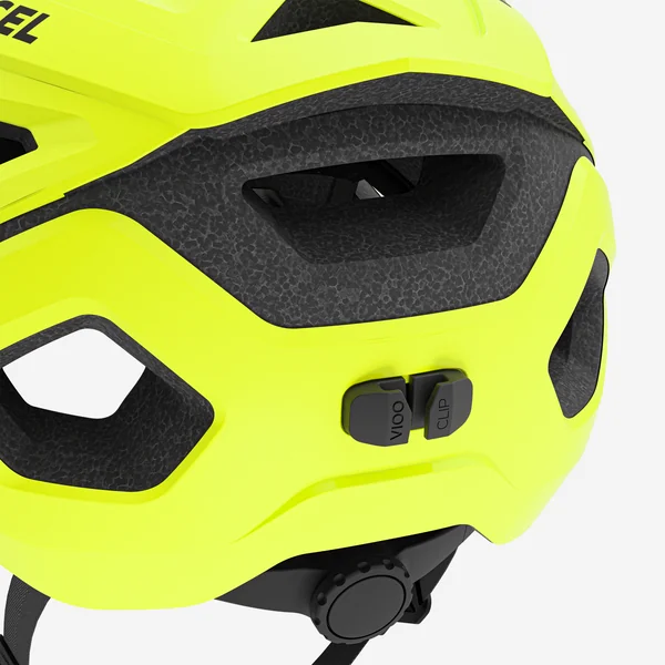 Casque velo route roadr 500 jaune fluo