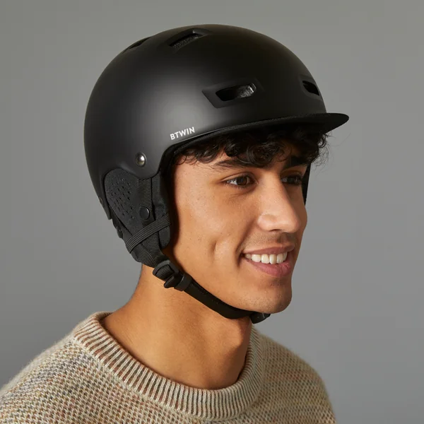 CASQUE VÉLO VILLE BOL 500 NOIR