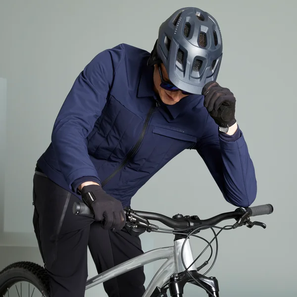 CASQUE VÉLO VTT EXPL 500 ALL SEASONS BLEU