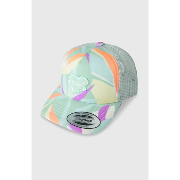 Casquette O'Neill Summer Camp Trucker | Green Wmns Tropicana