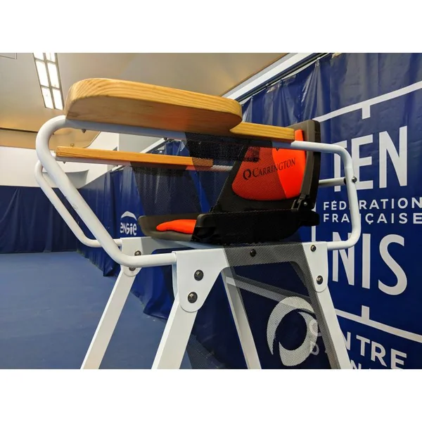 Chaise arbitre tennis Carrington - Alu Bois Competition