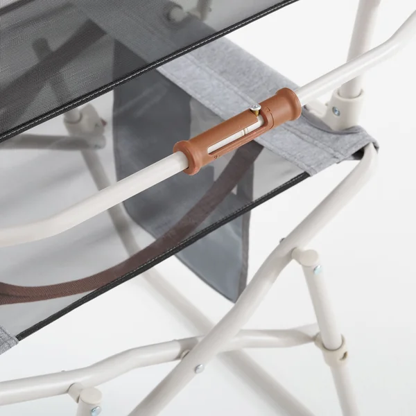 Chaise de camping pliante avec accoudoir