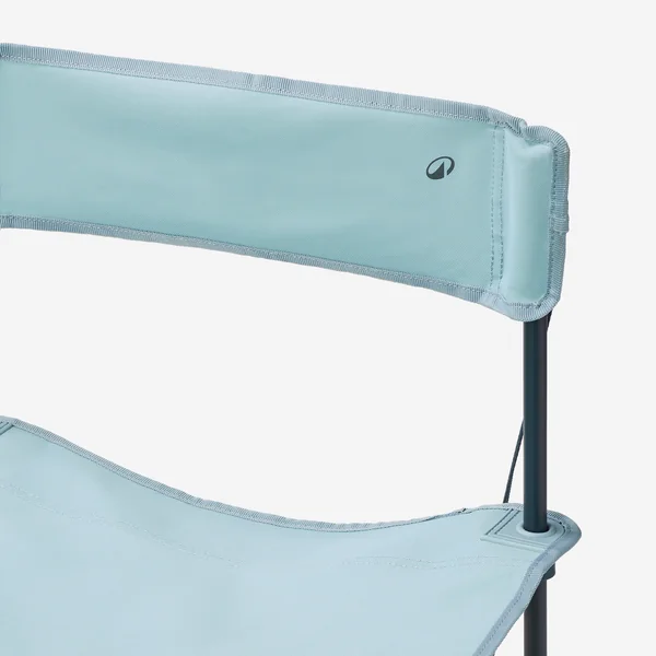 Chaise de camping pliante bleue