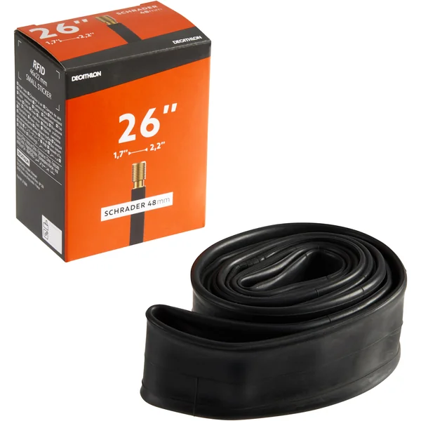 Chambre à air 26x1,7/2,2 valve schrader 48MM
