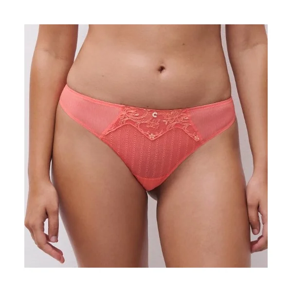 Chantelle Cabaret Sauvage corail slip