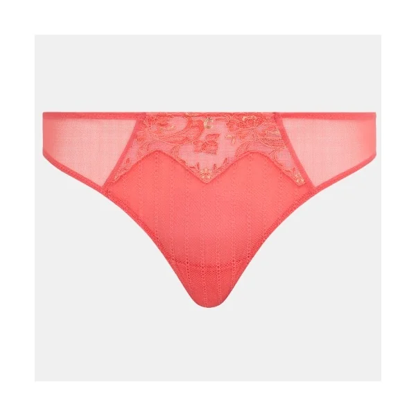 Chantelle Cabaret Sauvage corail slip