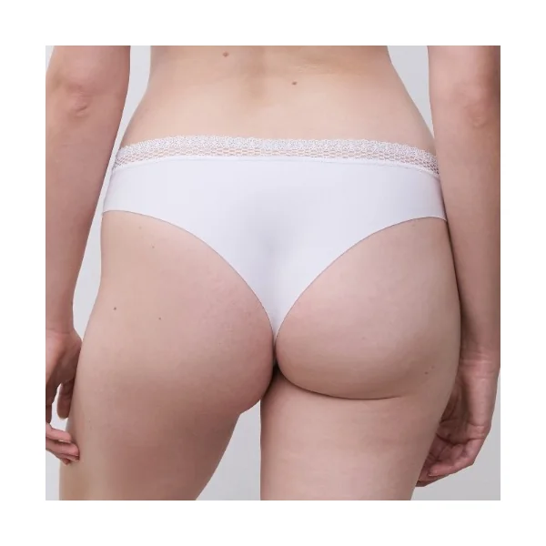 Chantelle Cozy Chic blanc slip brésilien