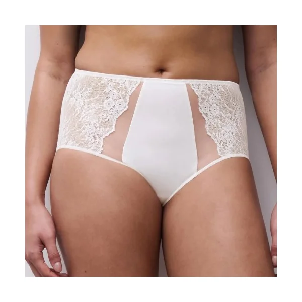 Chantelle Crush blanc haut slip