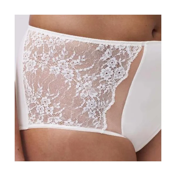 Chantelle Crush blanc haut slip