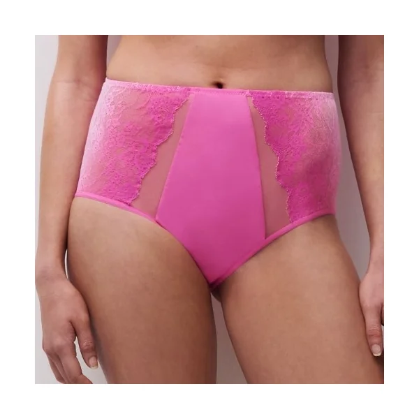 Chantelle Crush rose haut slip