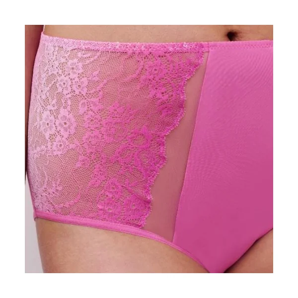 Chantelle Crush rose haut slip