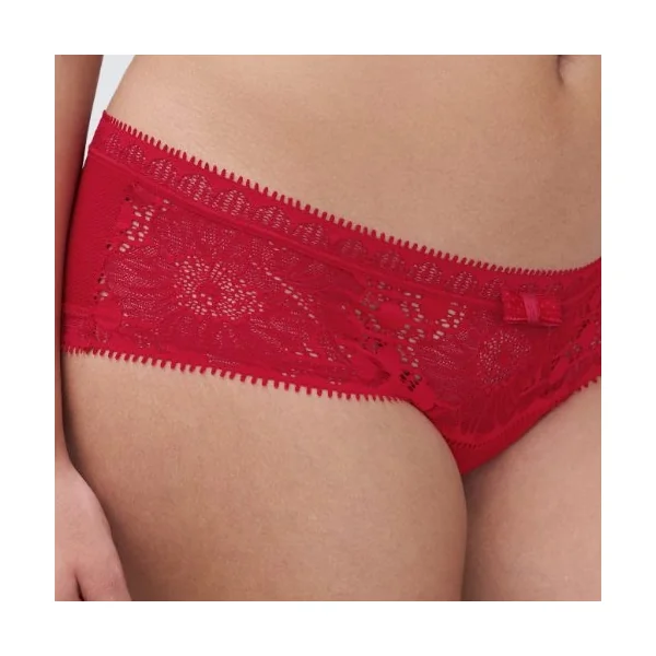 Chantelle Day to Night poppy red shortie