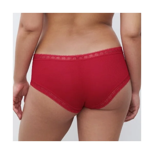 Chantelle Day to Night poppy red shortie