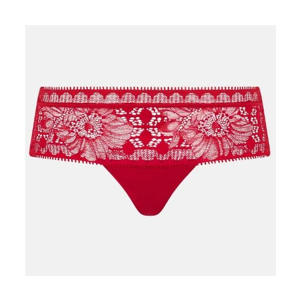 Chantelle Day to Night poppy red shortie