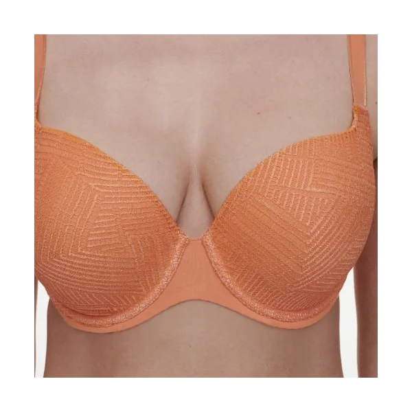 Chantelle Emma orange soutien-gorge rembourré