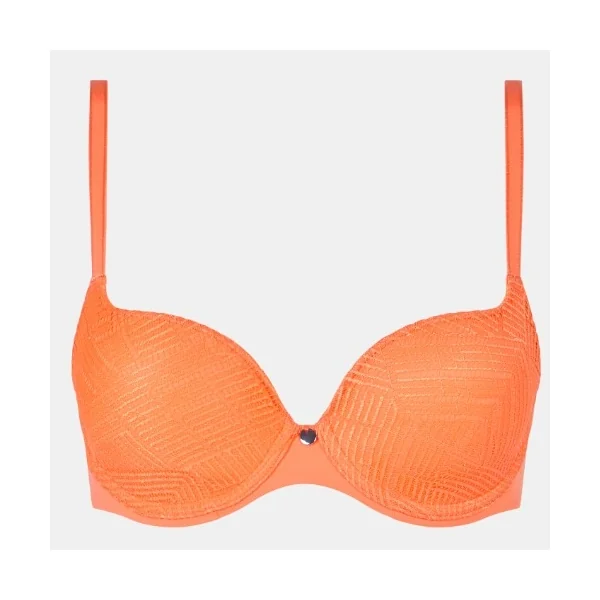 Chantelle Emma orange soutien-gorge rembourré