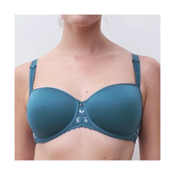 Chantelle Every Curve jeans bleu soutien-gorge rembourré