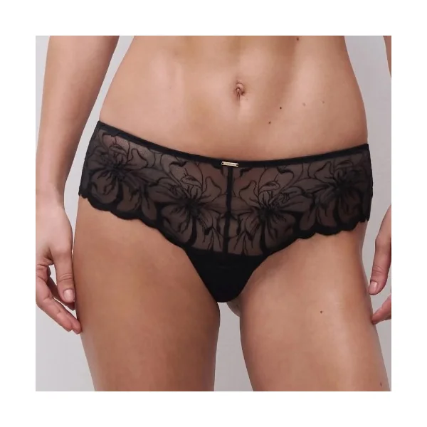 Chantelle Fleurs noir shortie