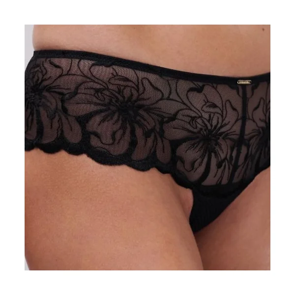 Chantelle Fleurs noir shortie