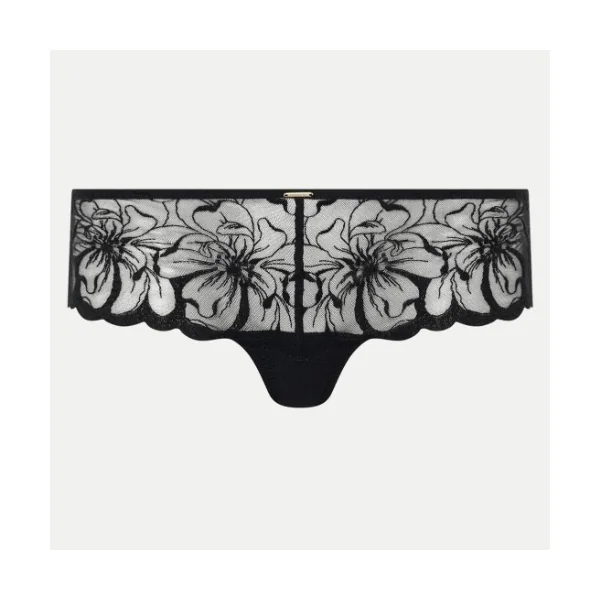 Chantelle Fleurs noir shortie