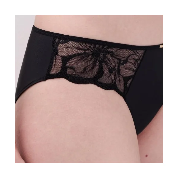 Chantelle Fleurs noir slip